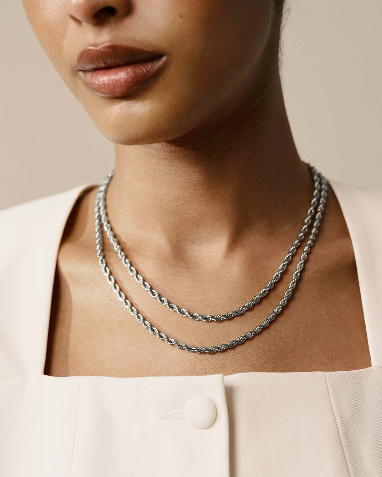 Bold Rope Chain Necklace