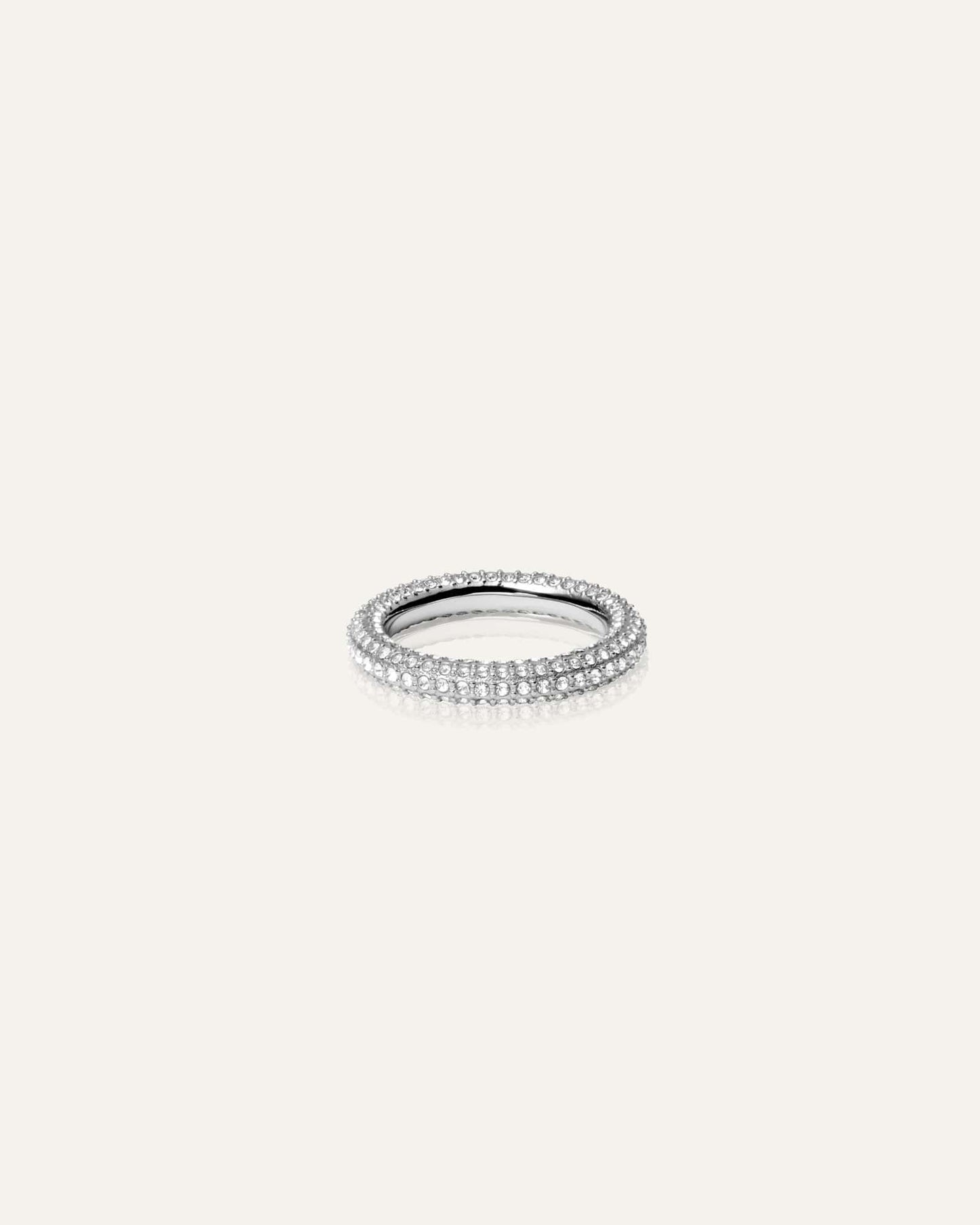 Pavé eternal ring