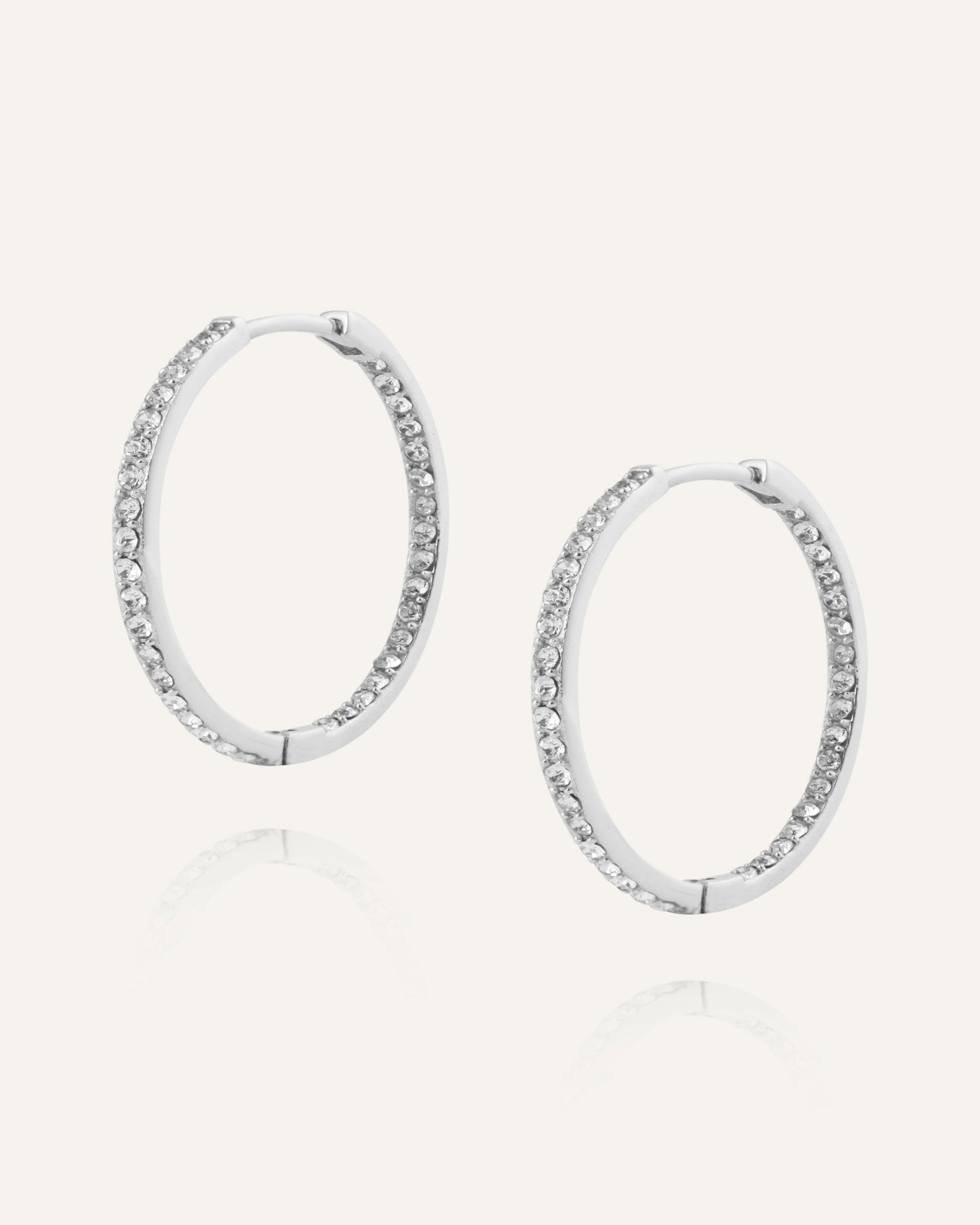 Sparkle Extra Large Hoops