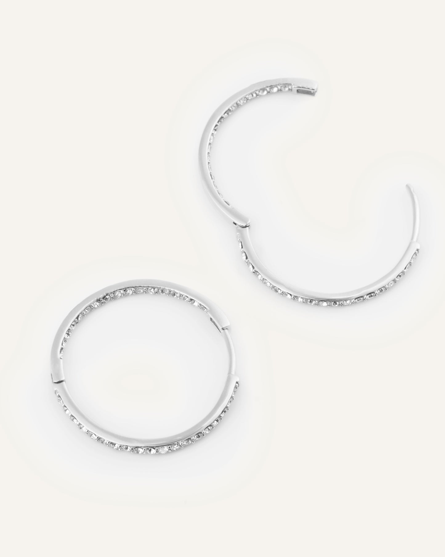 Sparkle Extra Large Hoops