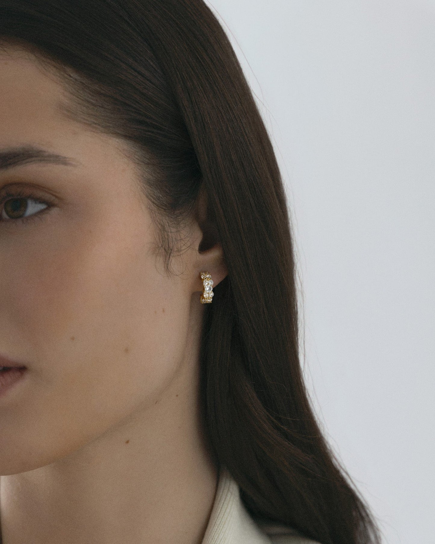 Queen earrings Small