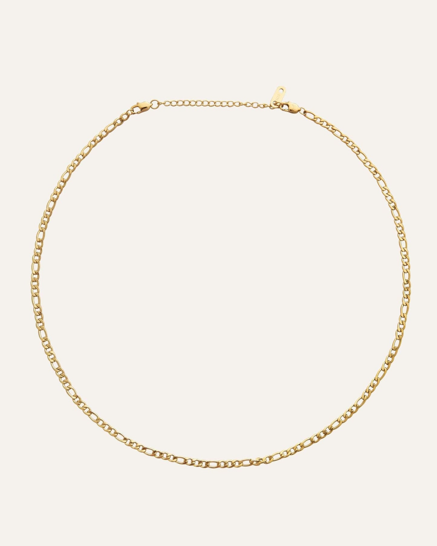 Thin figaro necklace