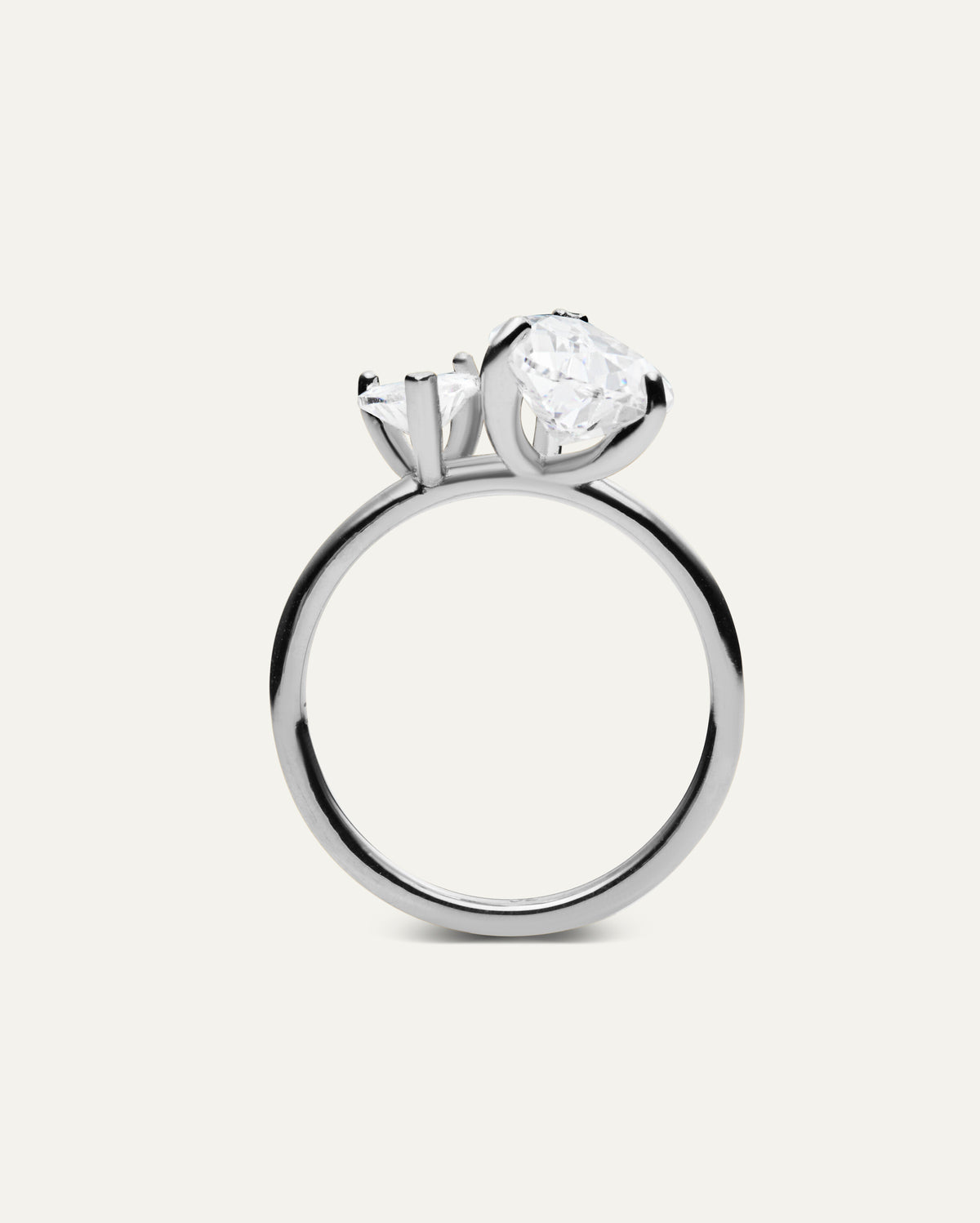 Aurélie Steel Ring