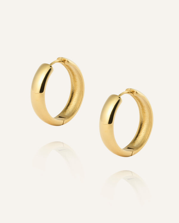 Brave Large Hoops