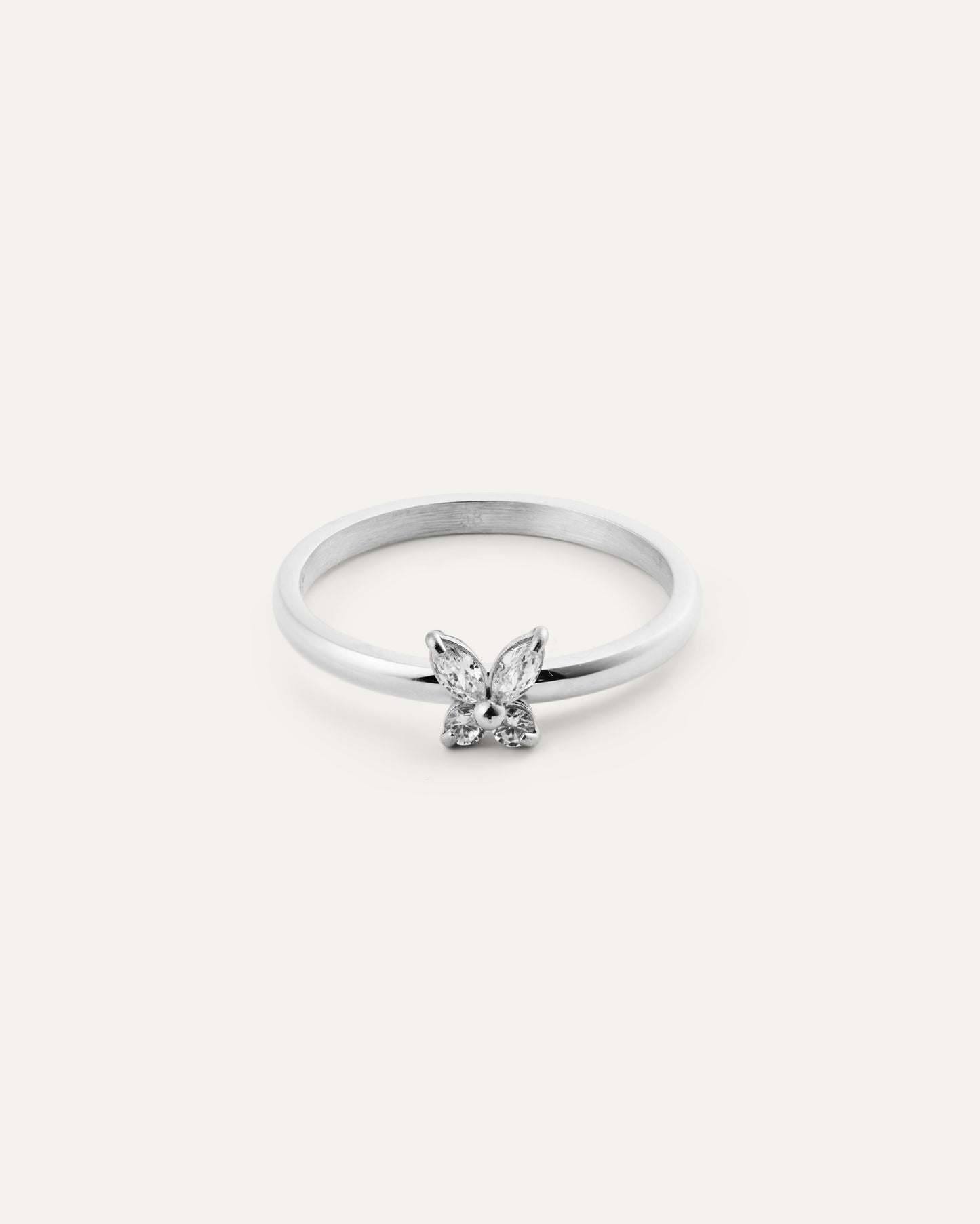 Butterfly Steel Ring