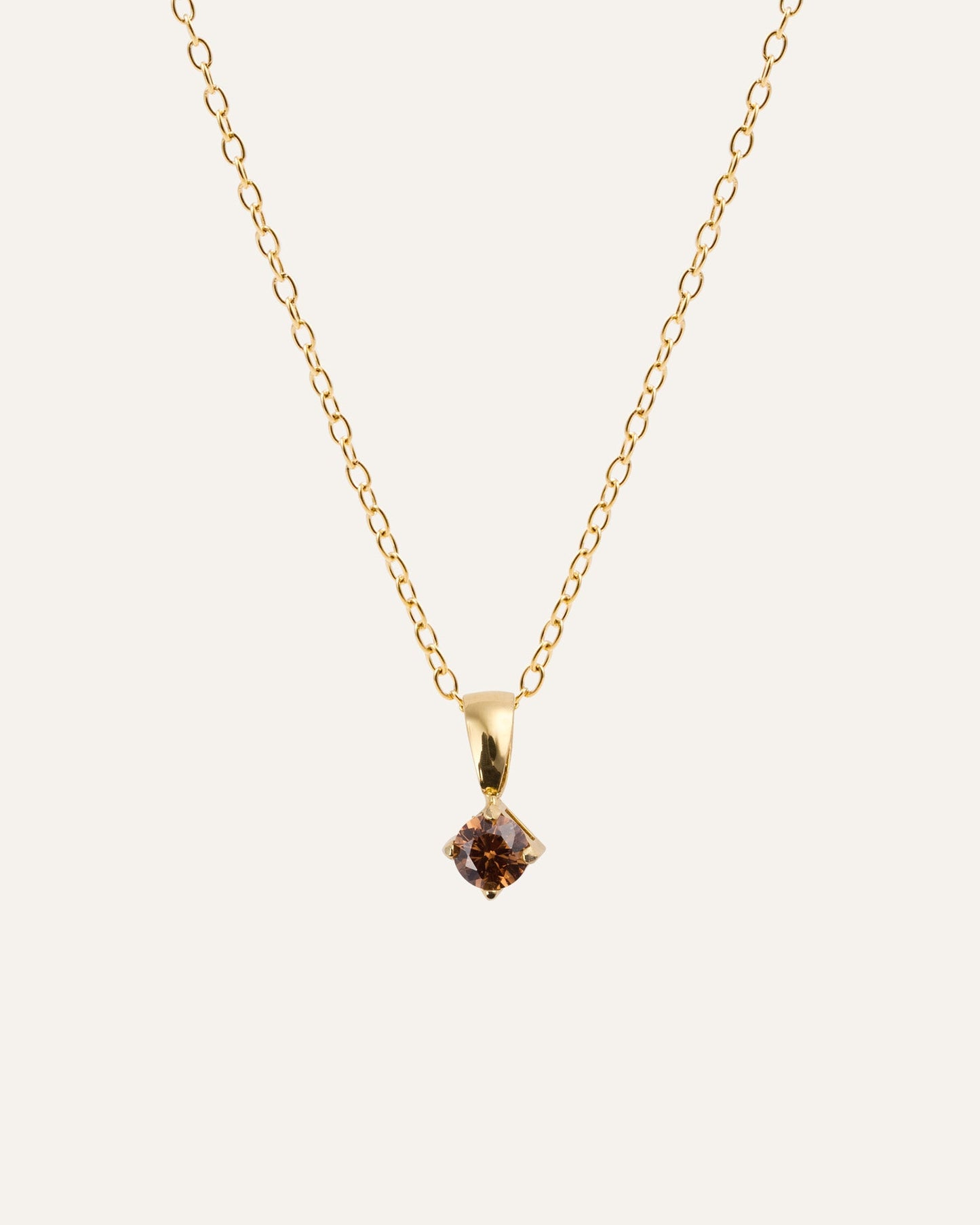 Jolie Coffee Necklace