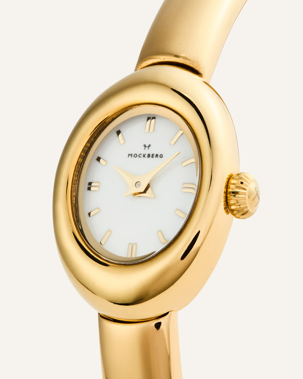 Belle Oval Petite Bangle Watch