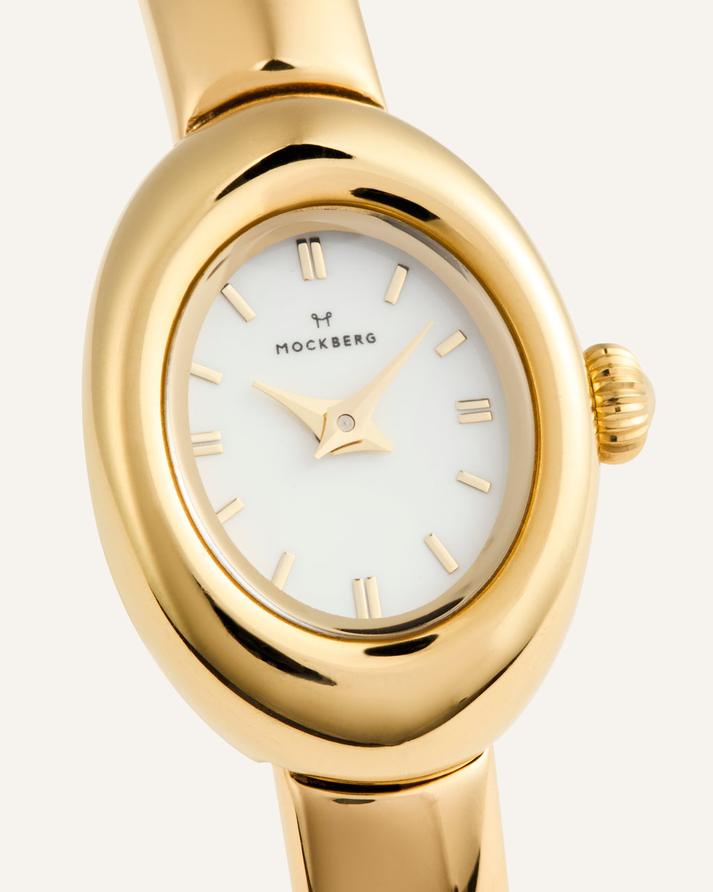 Belle Oval Petite Bangle Watch