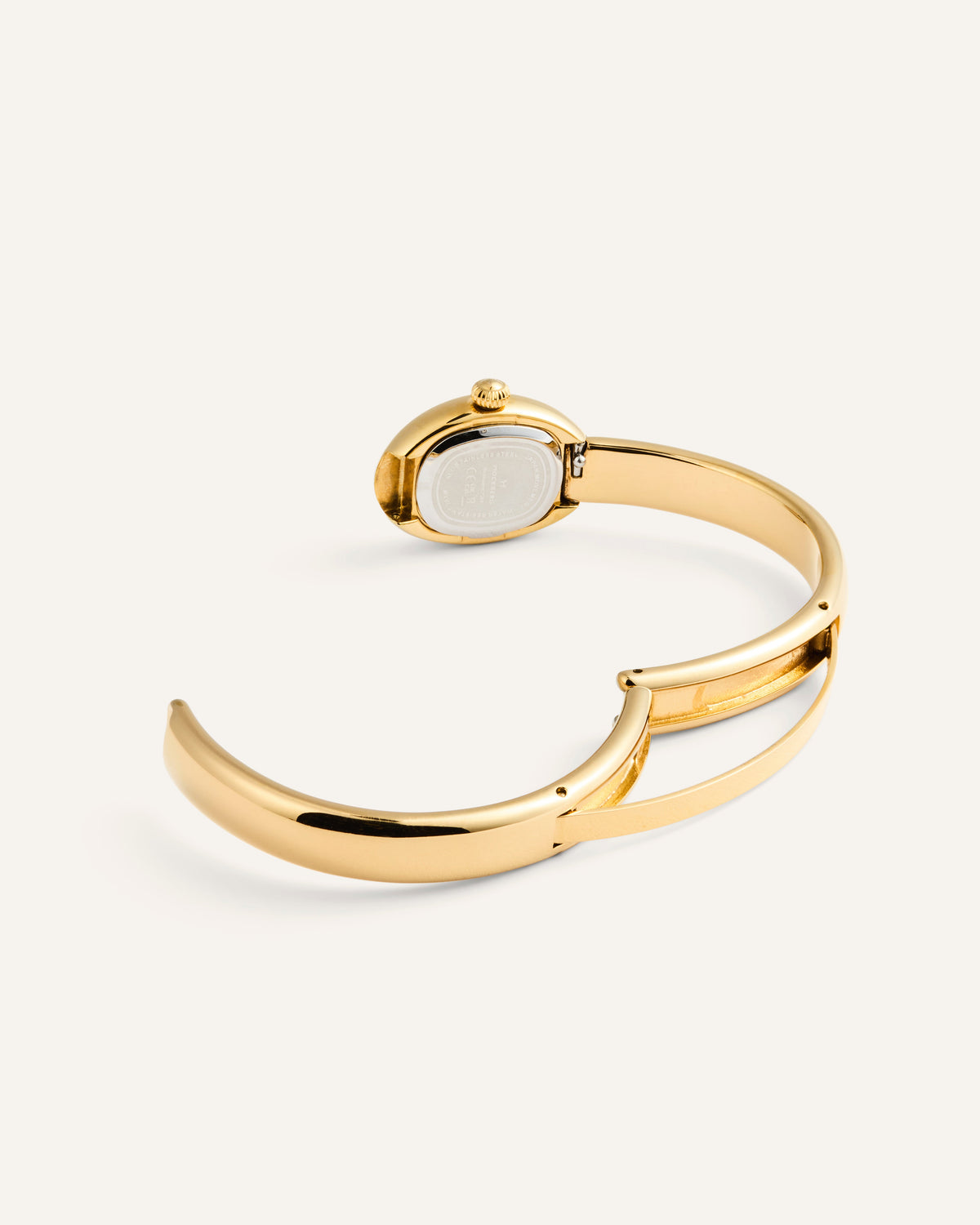 Belle Oval Petite Bangle Watch