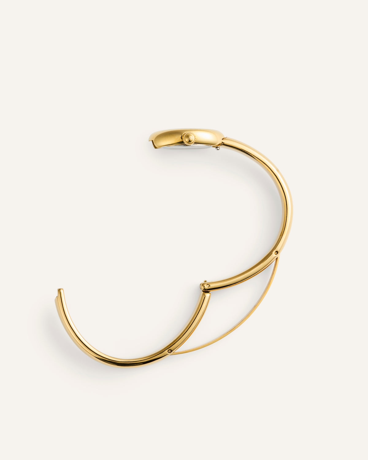Belle Oval Petite Bangle Watch
