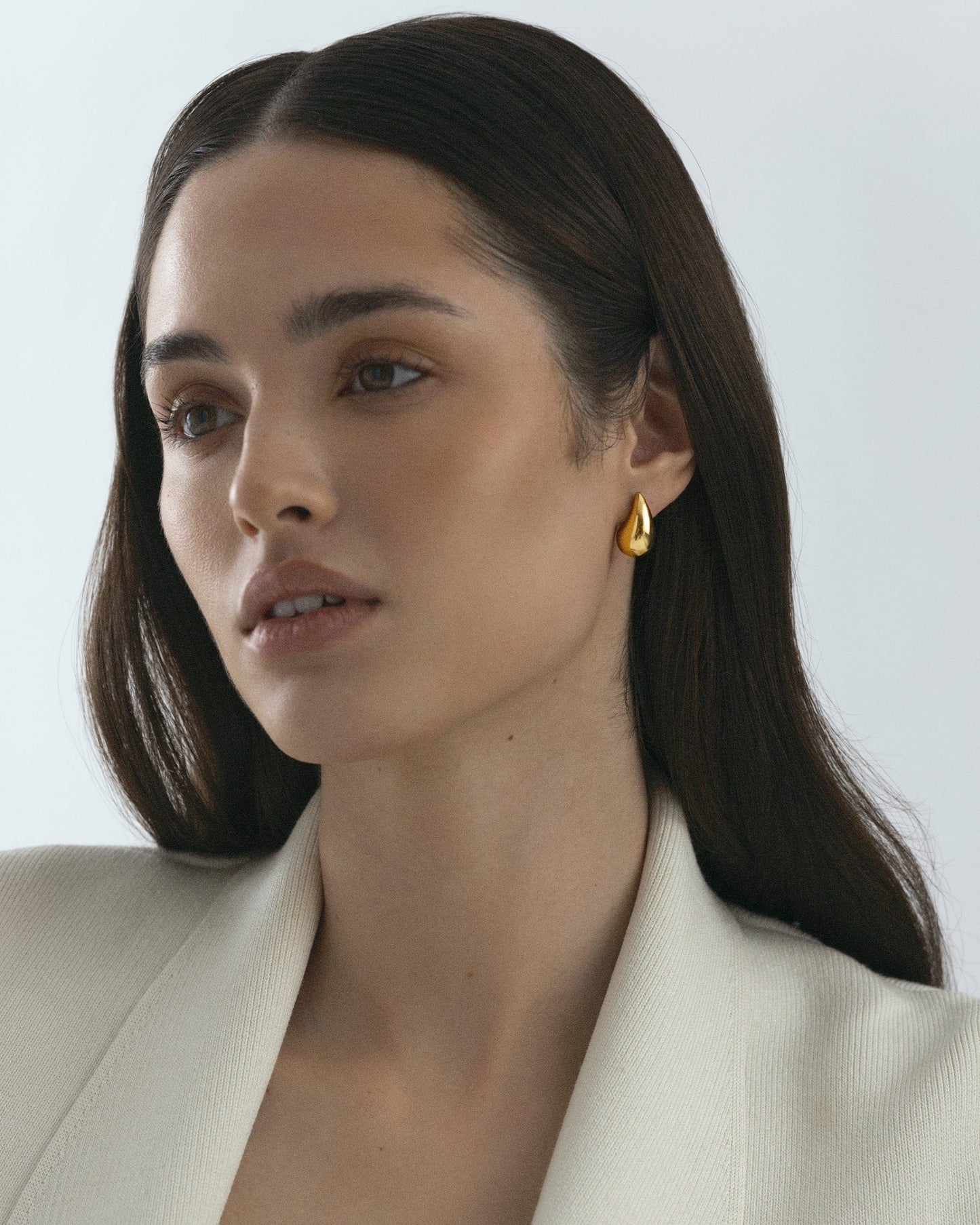 Plain daring small earring