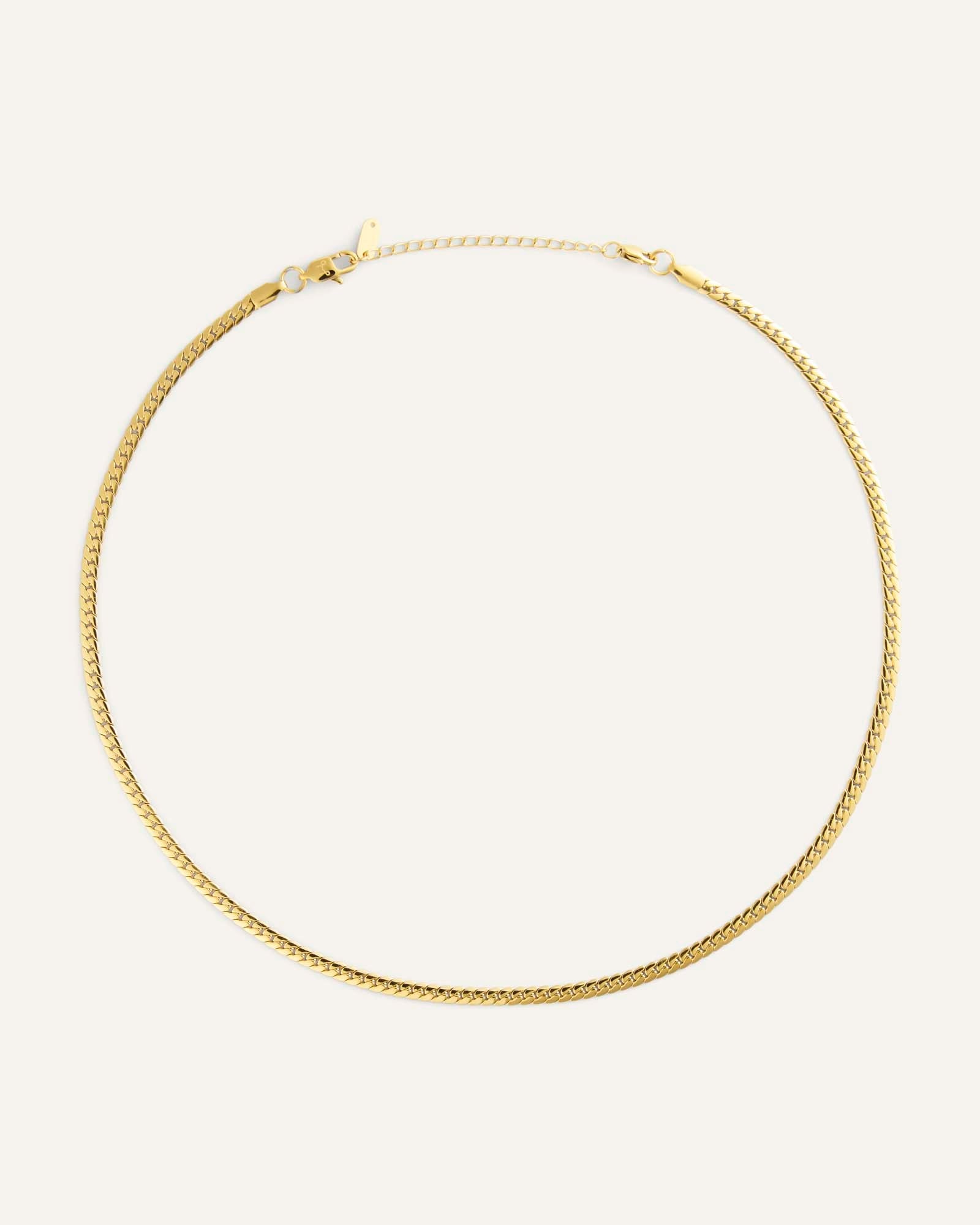 Serpentine Chain Necklace
