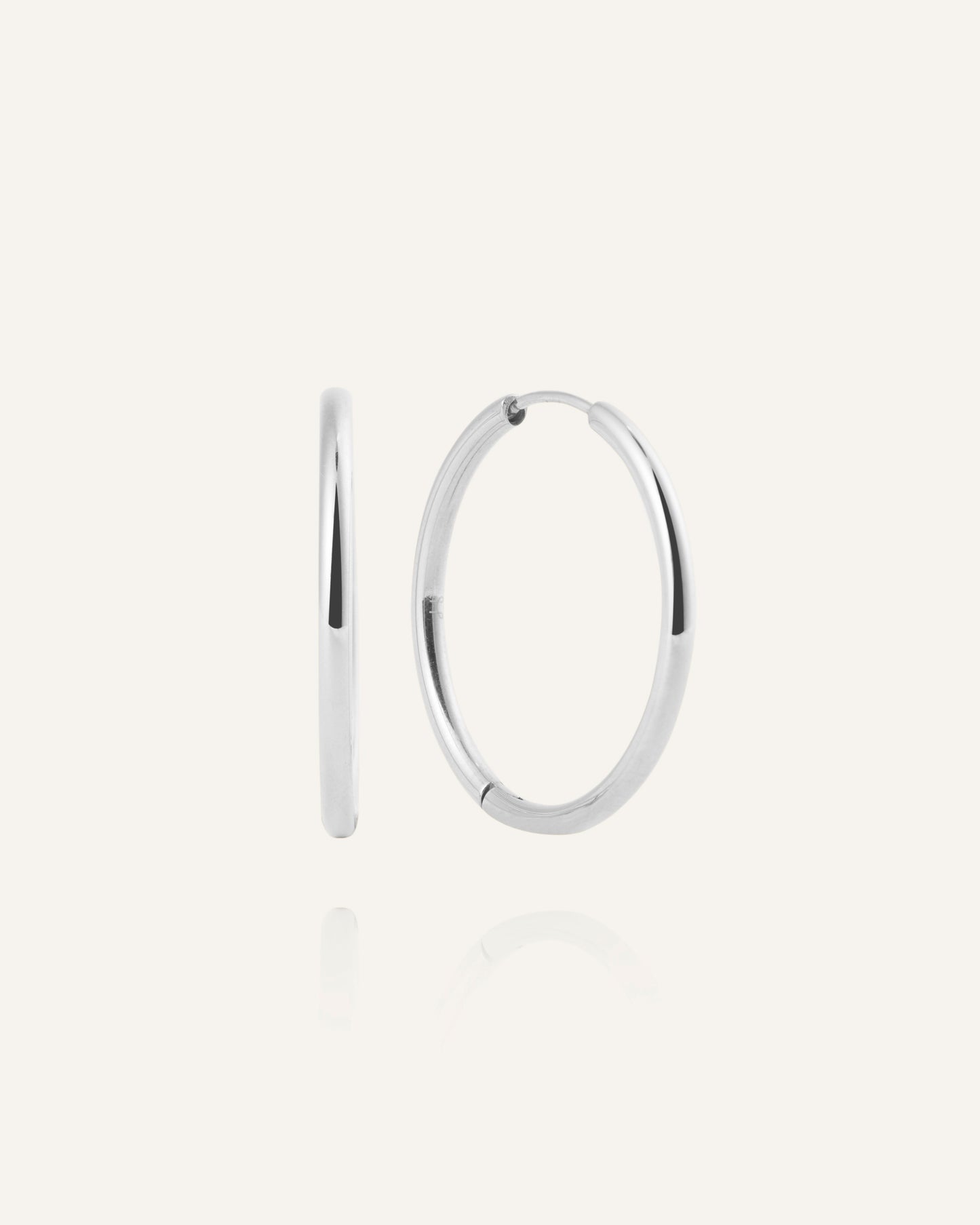 Slim Extra Large Hoops