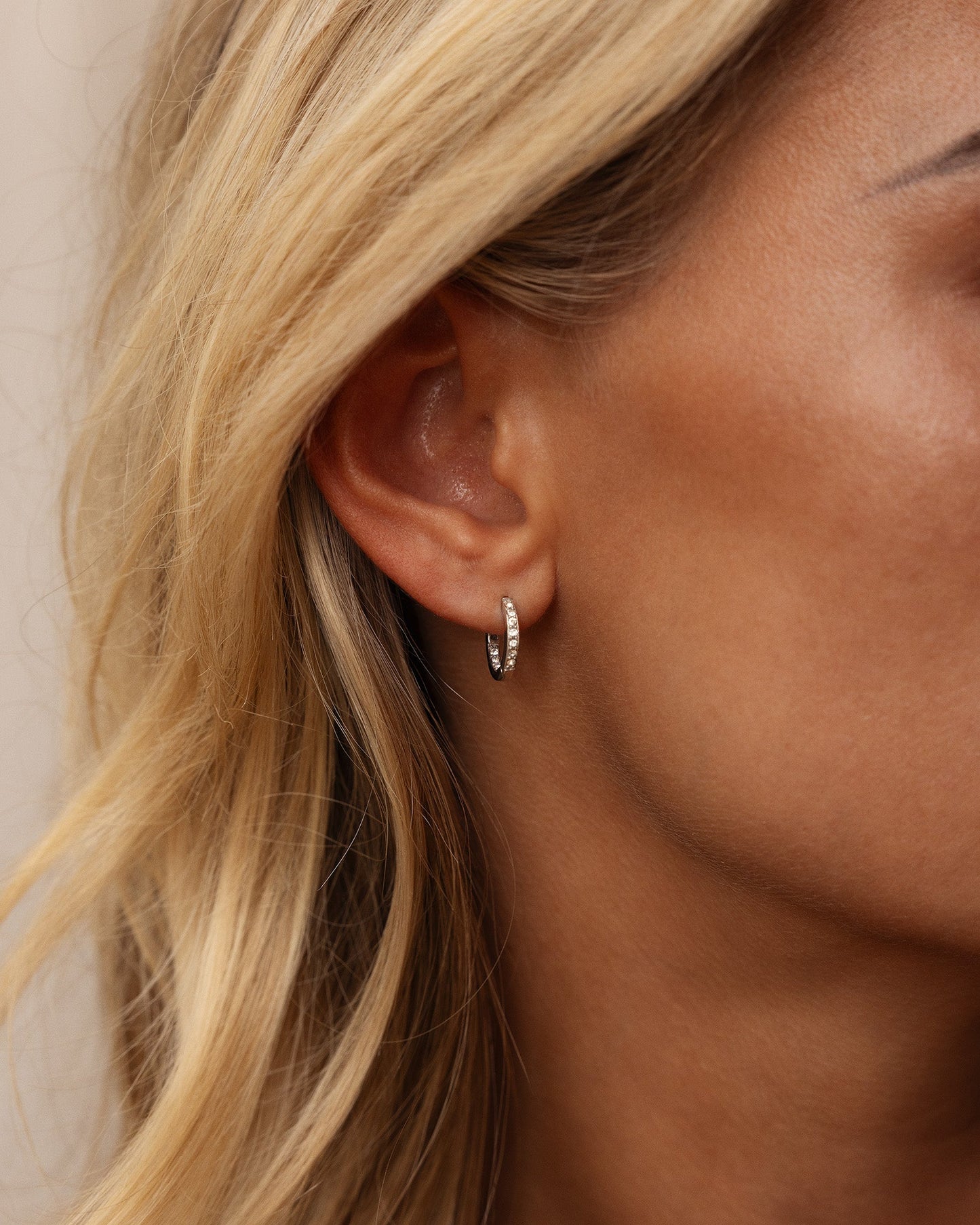 Sparkle Small Hoops