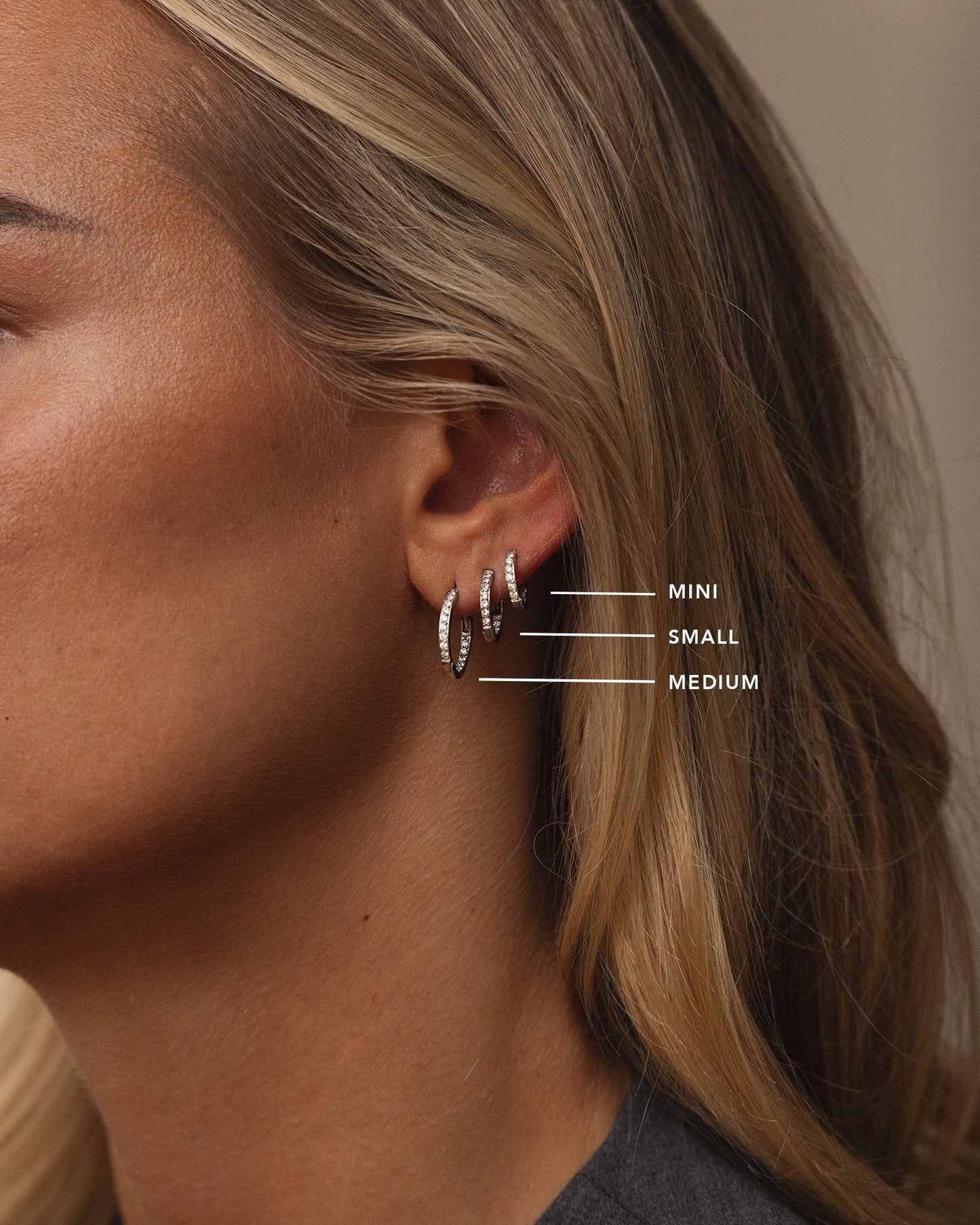 Sparkle Small Hoops