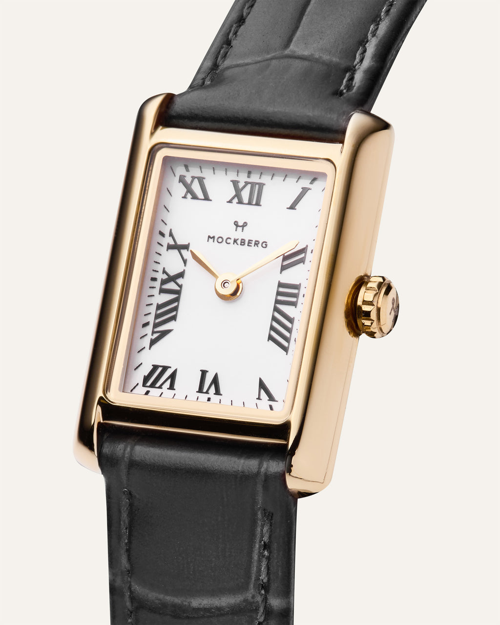 Timeless Black Leather Watch