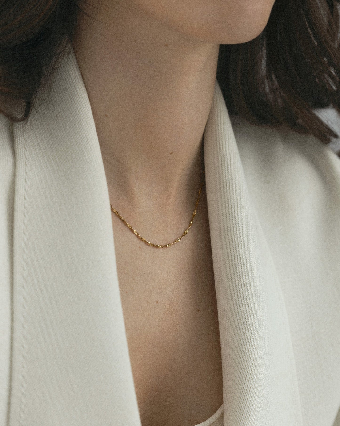 Twirl necklace