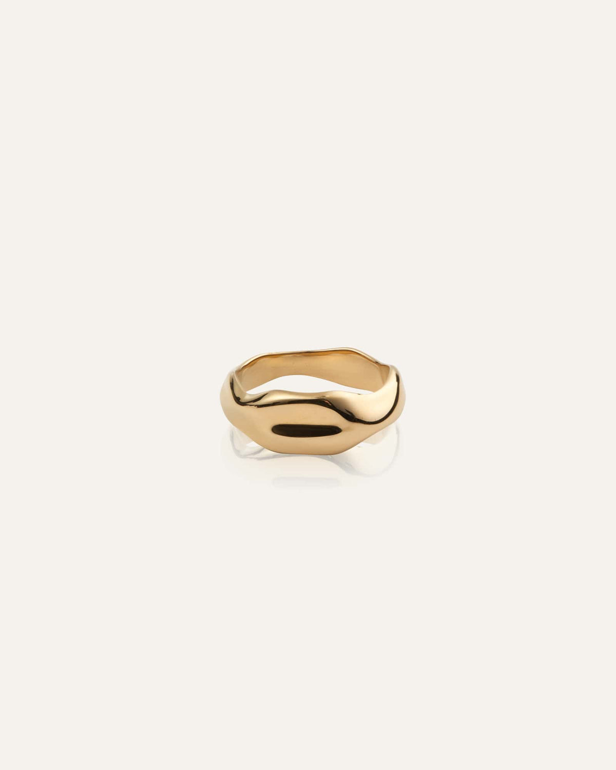 WAVY BOLDED RING