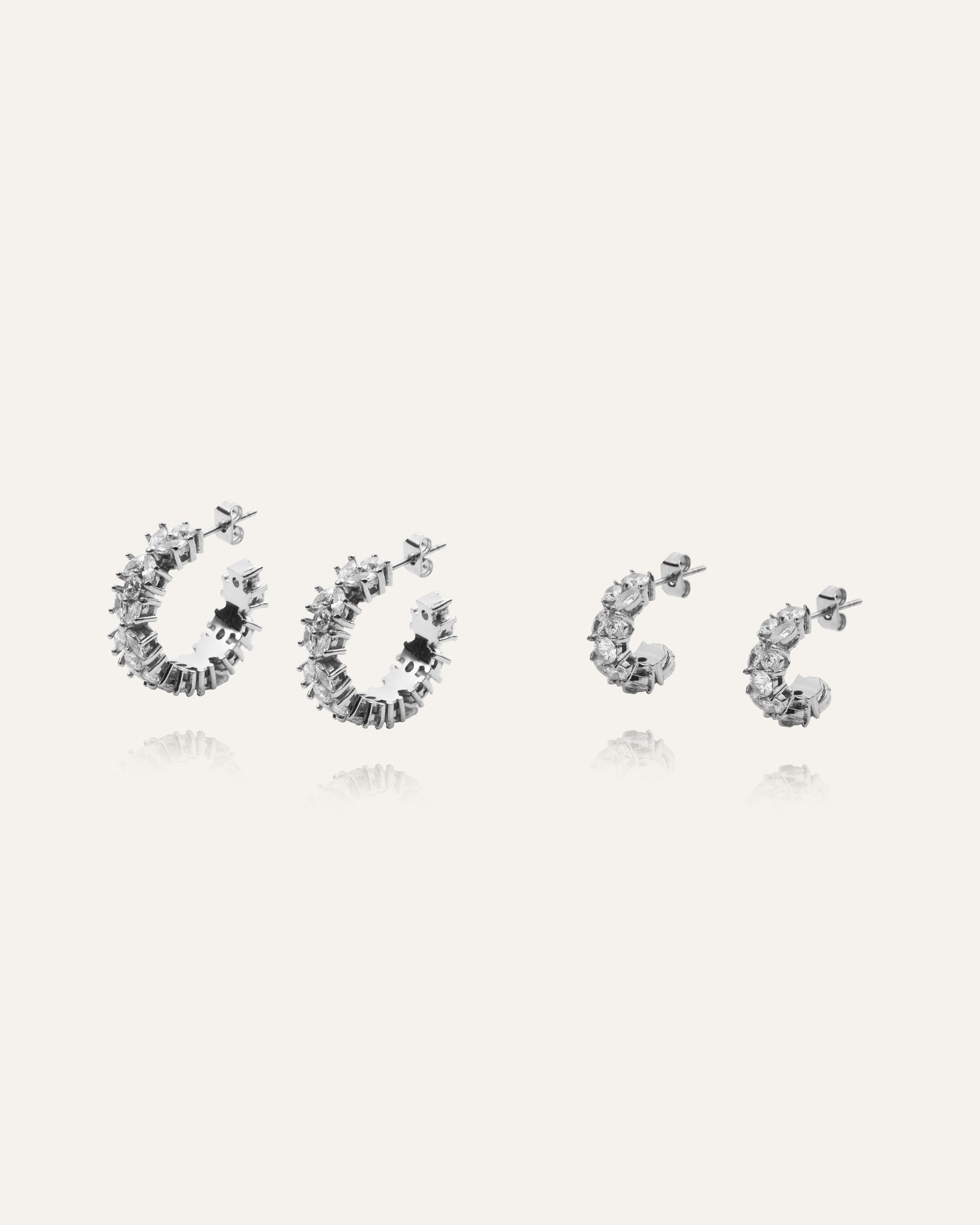Queen earrings Small