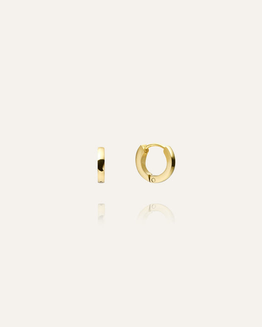 Classic Mini Gold Hoops