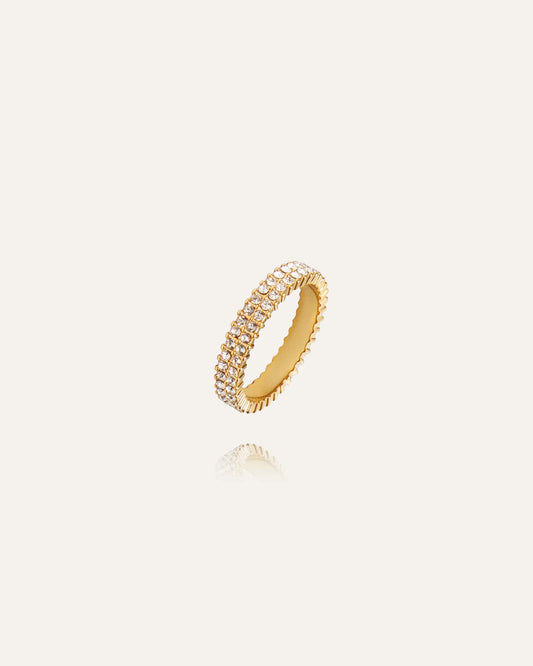 Midnight Gold Ring