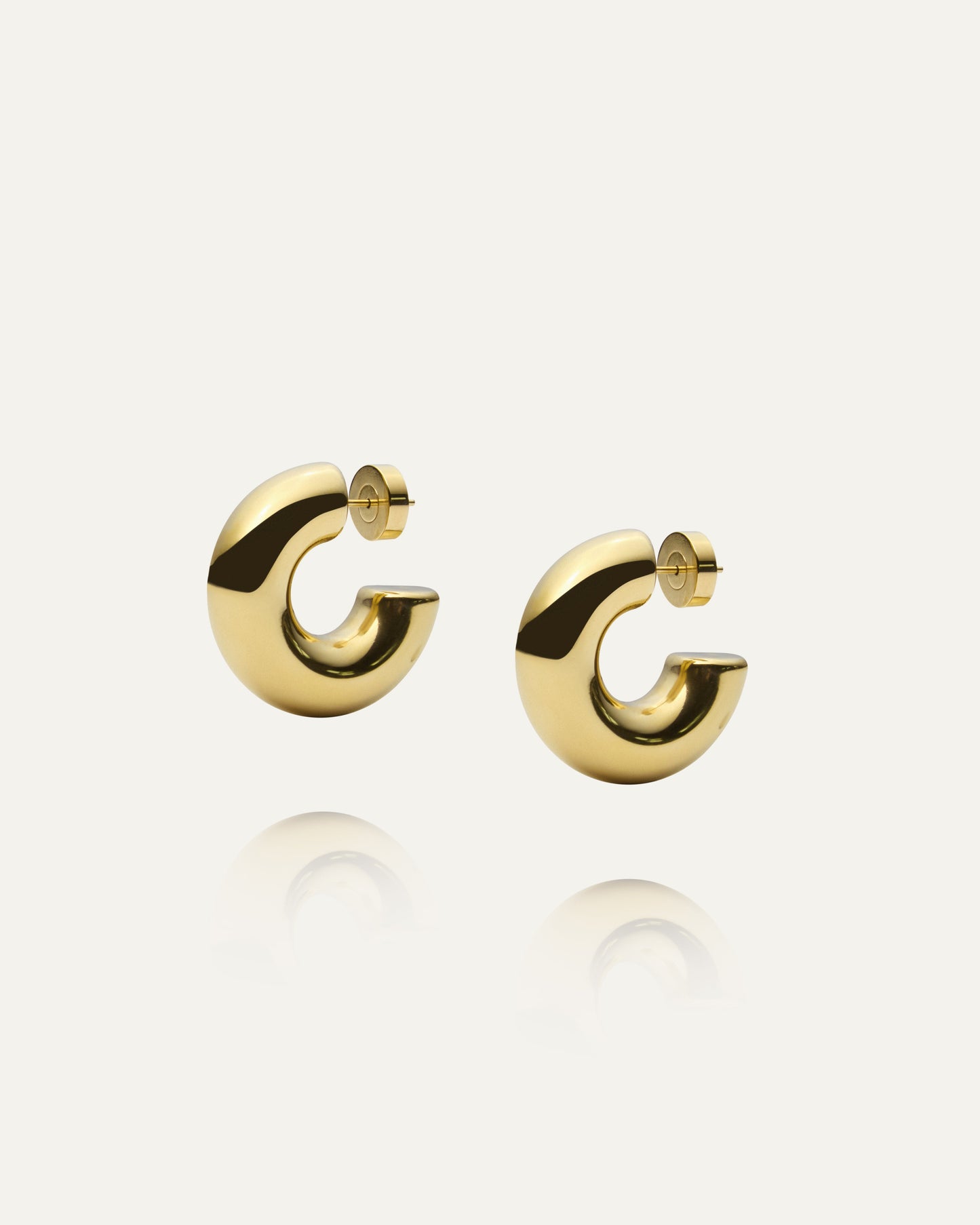 Rude Bold Gold Earrings