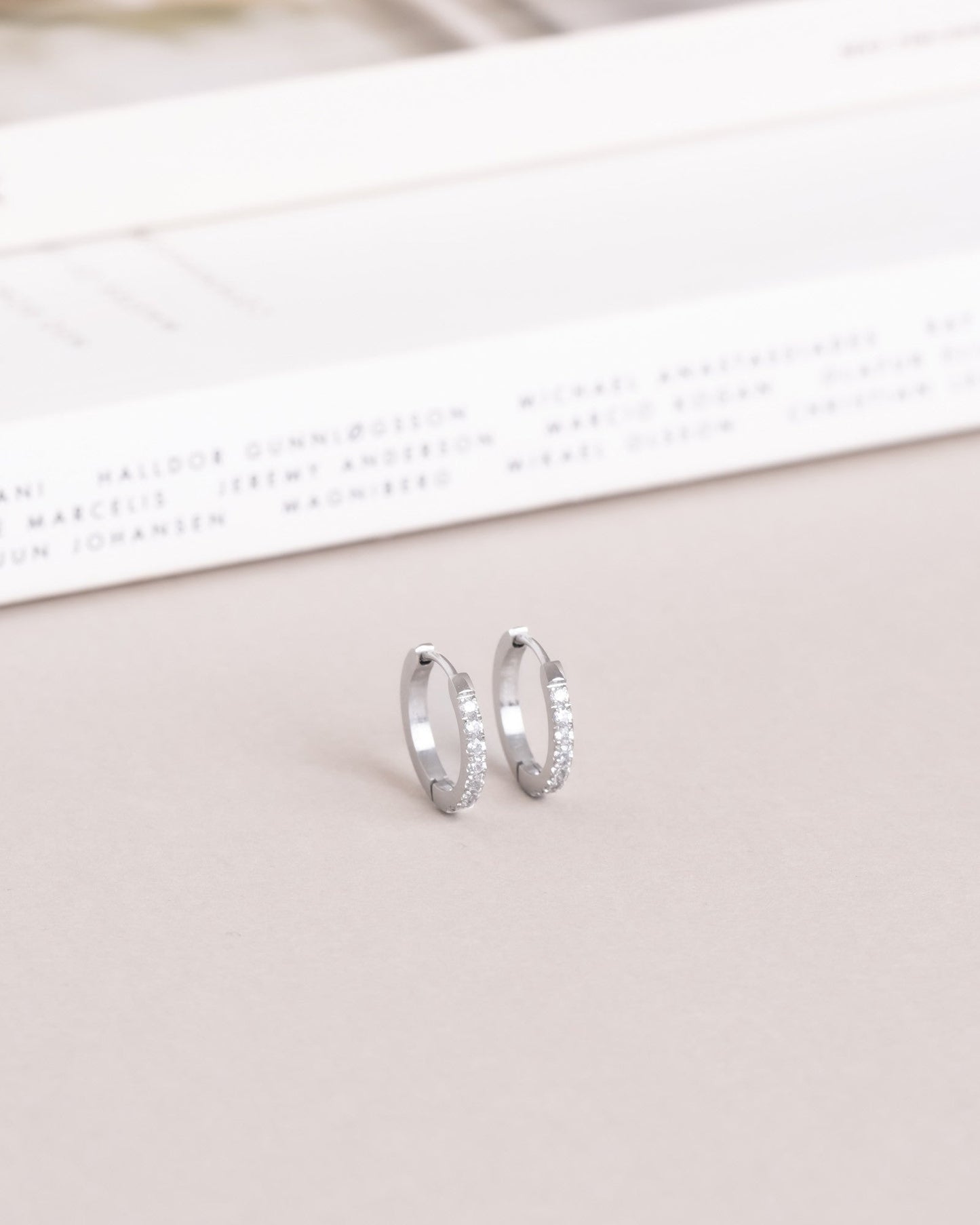 Shiny Hoops Medium