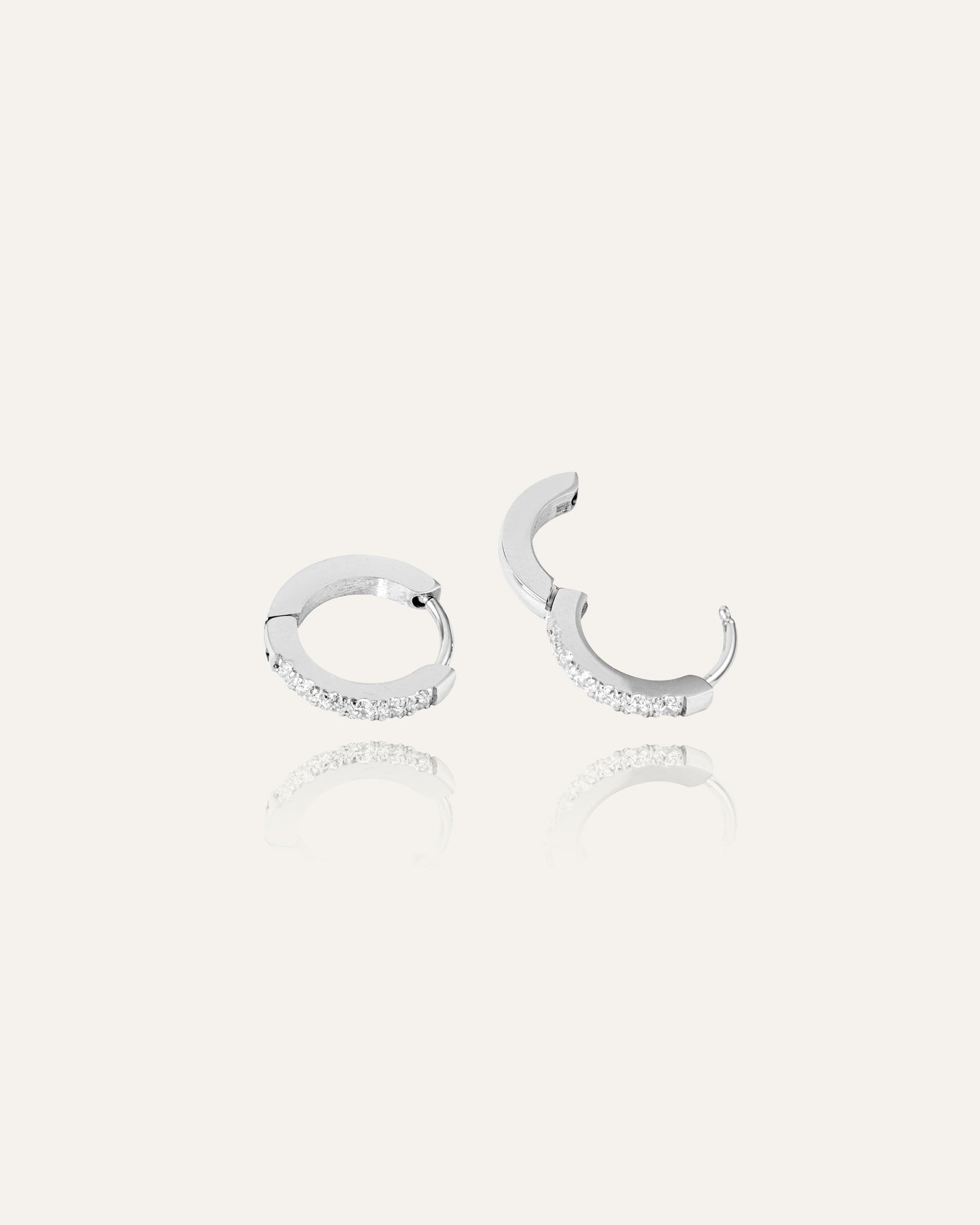 Shiny Hoops Small