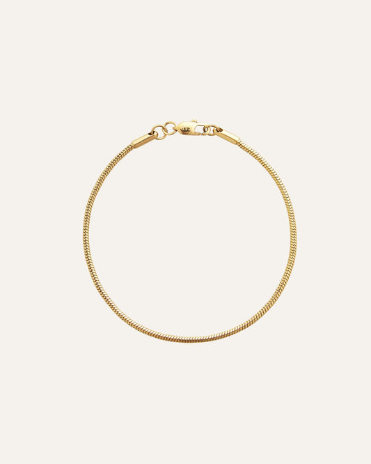 Snake Chain Bracelet Gold