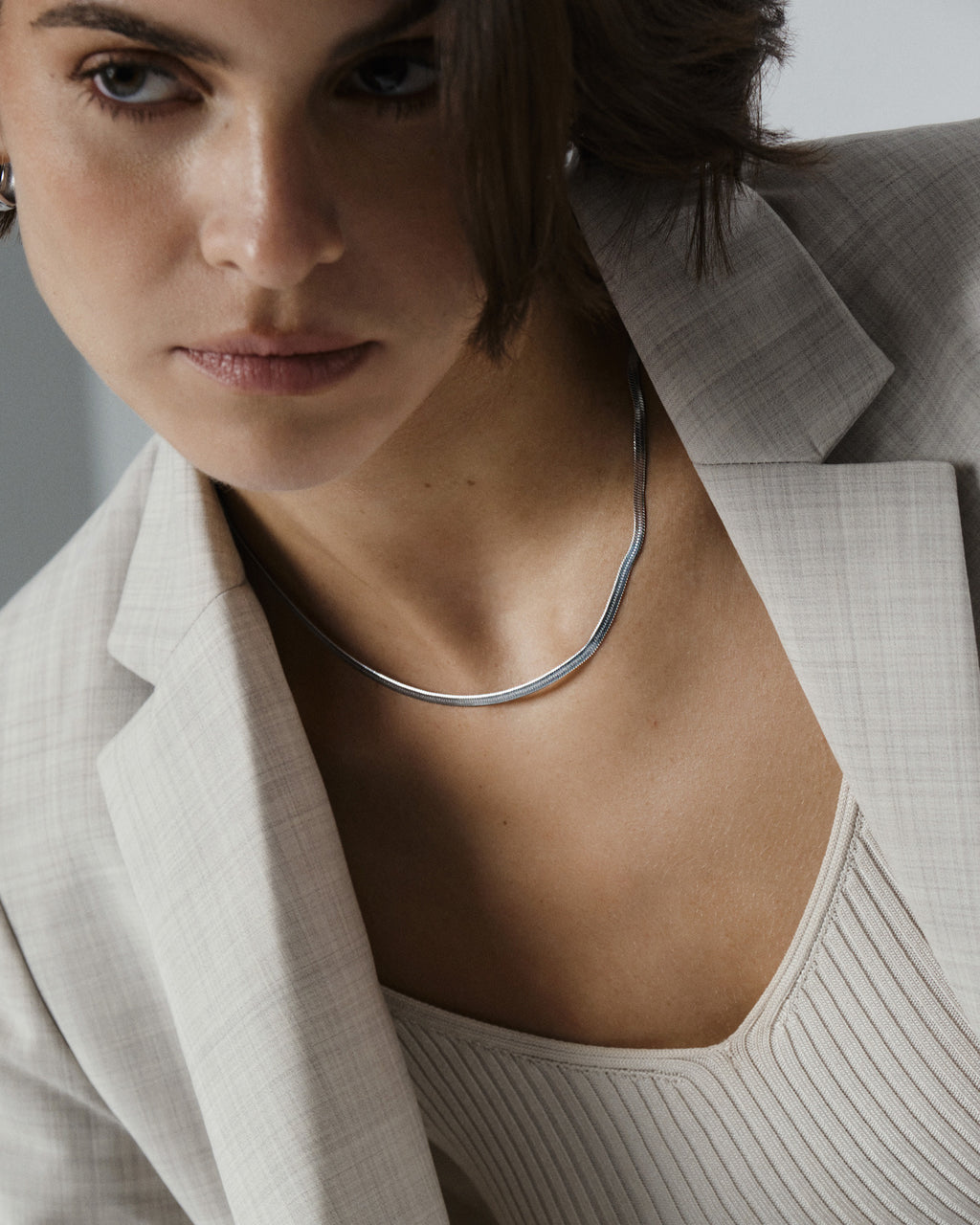 Thin Snake Necklace
