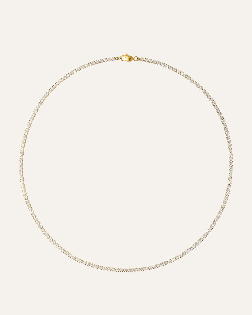 Shiny Tennis Necklace